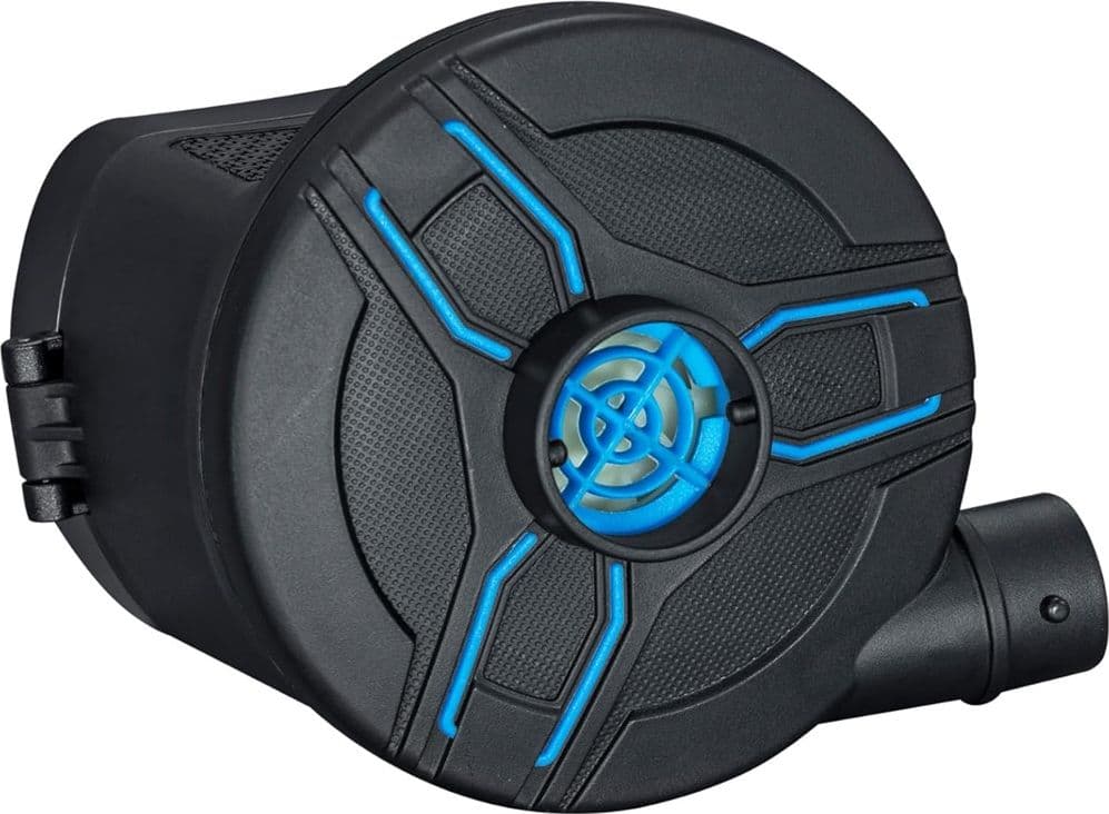 POMPA DI GONFIAGGIO ELETTRICA POWERTOUCH A BATTERIE CON 3 ADATTATORI 12X11X10CM 62254 in Pompe elettriche Trade Shop italia - Napoli, commercioVirtuoso.it