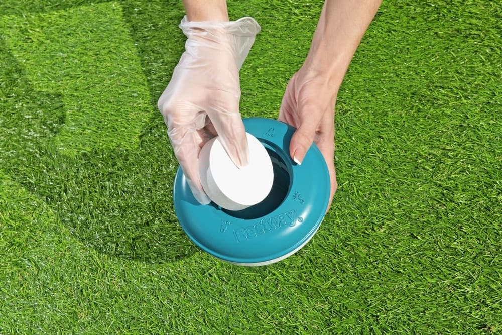 DISPENSER DOSATORE PER CLORO GALLEGGIANTE DA 16.5CM TRATTAMENTO ACQUA PISCINA 58769 in Dosatori Trade Shop italia - Napoli, commercioVirtuoso.it