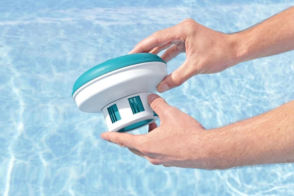 DISPENSER DOSATORE PER CLORO GALLEGGIANTE DA 16.5CM TRATTAMENTO ACQUA PISCINA 58769 in Dosatori Trade Shop italia - Napoli, commercioVirtuoso.it
