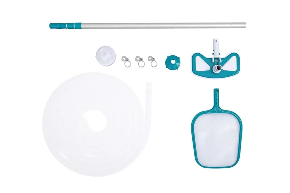 KIT PER PULIZIA DELLA PISCINA AQUACLEAN COMPATIBILE CON POMPE DA 2.006 L/H 58234 in Aspiratori a mano Trade Shop italia - Napoli, commercioVirtuoso.it