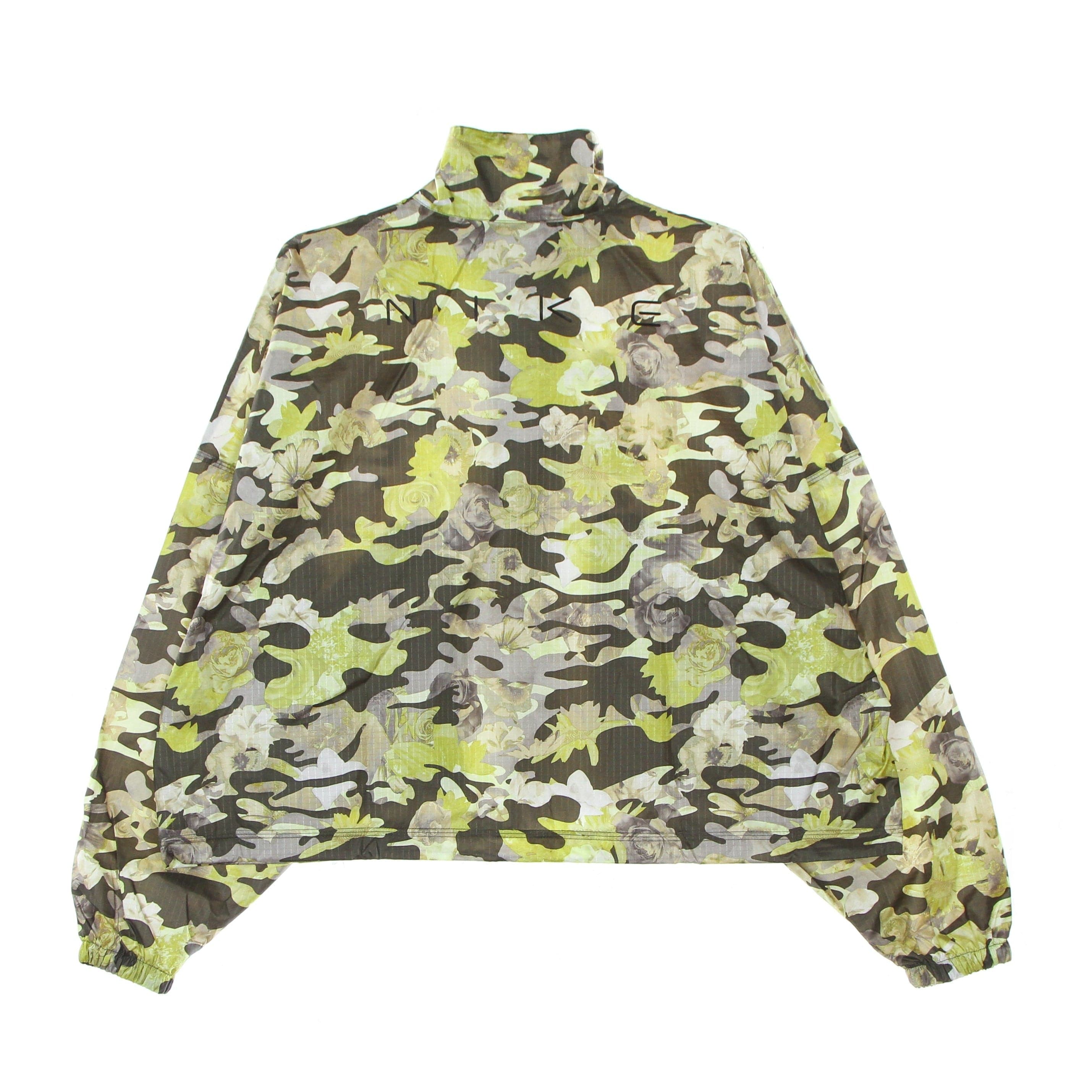 Nike Giacca Tuta Donna Woven Aop Jacket Cargo Khaki/light Army/black da donna in Giacche sportive e tecniche Drestige - Casamassima, commercioVirtuoso.it