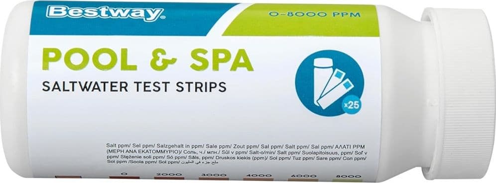STRISCE TEST REATTIVE PER PISCINE IDROMASSAGGI SPA CLORINATORE AD ACQUA SALATA 58767 in Tester Trade Shop italia - Napoli, commercioVirtuoso.it
