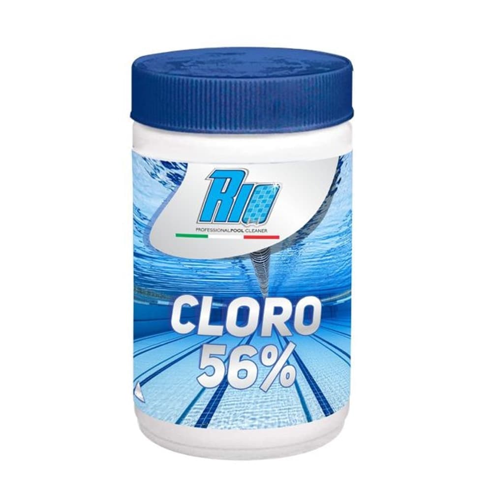 CLORO 56% GRANULARE PER DISINFEZIONE ACQUA PISCINE DA 1KG ANTIALGA RAPIDO SCIOGLIMENTO 655462A - 2