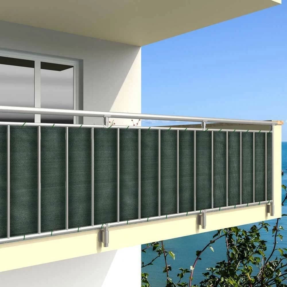 RETE OMBREGGIANTE VERDE SCURO TELO OSCURANTE 85% FRANGIVISTA GIARDINO 1,5X10 MT 6627006 in Schermi divisori e protettivi per giardino Trade Shop italia - Napoli, commercioVirtuoso.it