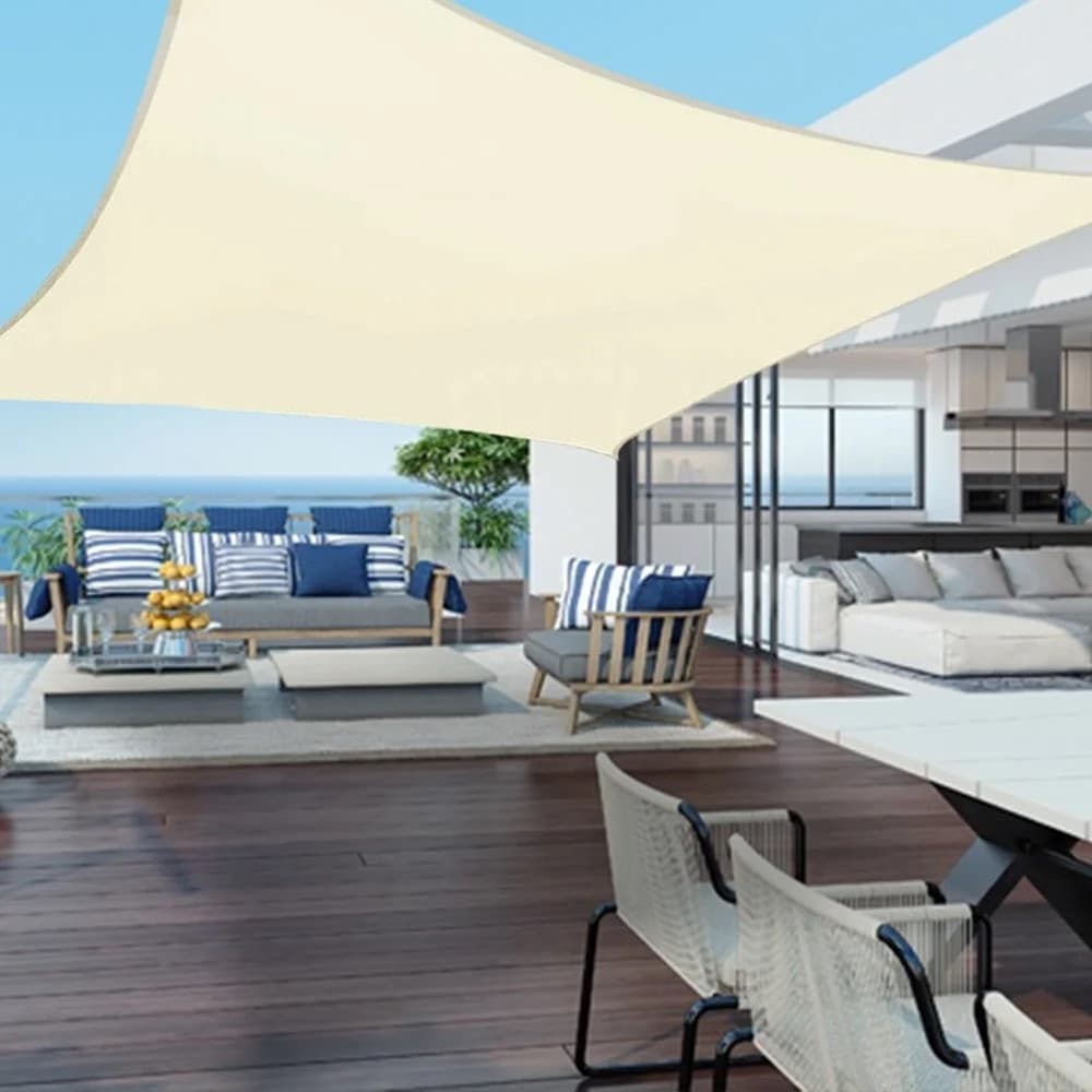 TENDA VELA OMBREGGIANTE PARASOLE DA ESTERNO TERRAZZE GIARDINO PATIO QUADRATA 5 X 5 MT in Vele parasole Trade Shop italia - Napoli, commercioVirtuoso.it