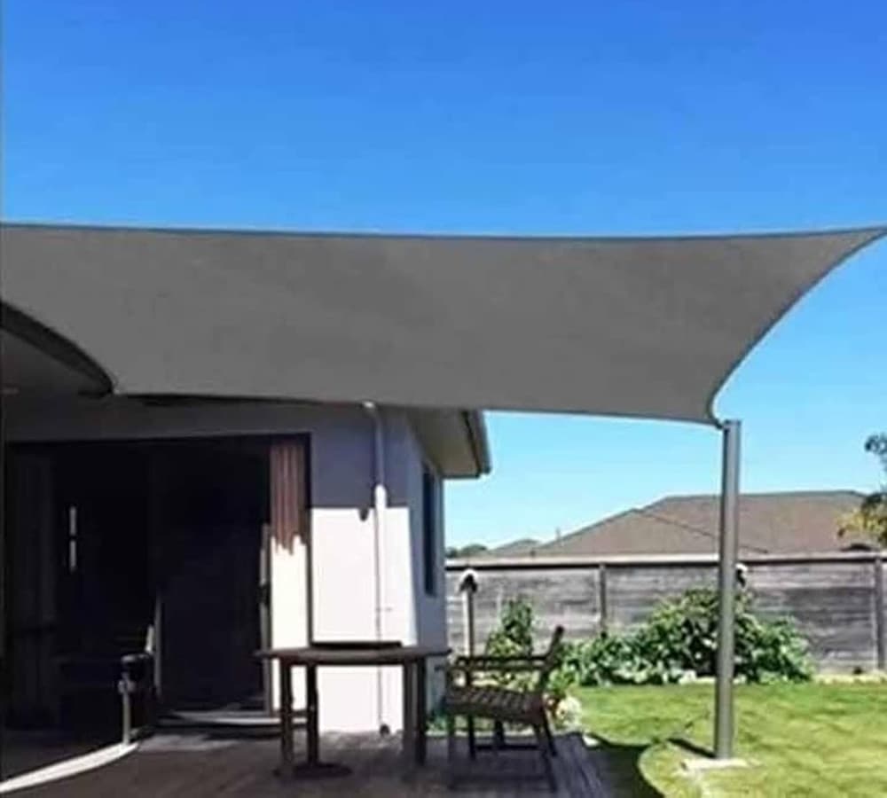 TENDA VELA OMBREGGIANTE PARASOLE DA ESTERNO TERRAZZE GIARDINO PATIO QUADRATA 5 X 5 MT in Vele parasole Trade Shop italia - Napoli, commercioVirtuoso.it