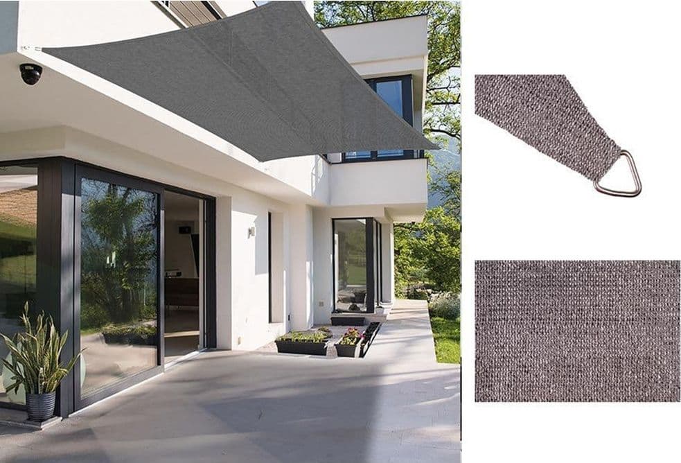 TENDA VELA OMBREGGIANTE PARASOLE DA ESTERNO TERRAZZE GIARDINO PATIO RETTANGOLARE 3X4 MT in Vele parasole Trade Shop italia - Napoli, commercioVirtuoso.it