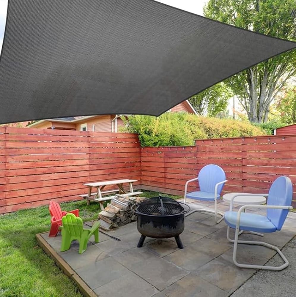 TENDA VELA OMBREGGIANTE PARASOLE DA ESTERNO TERRAZZE GIARDINO PATIO RETTANGOLARE 3X4 MT in Vele parasole Trade Shop italia - Napoli, commercioVirtuoso.it