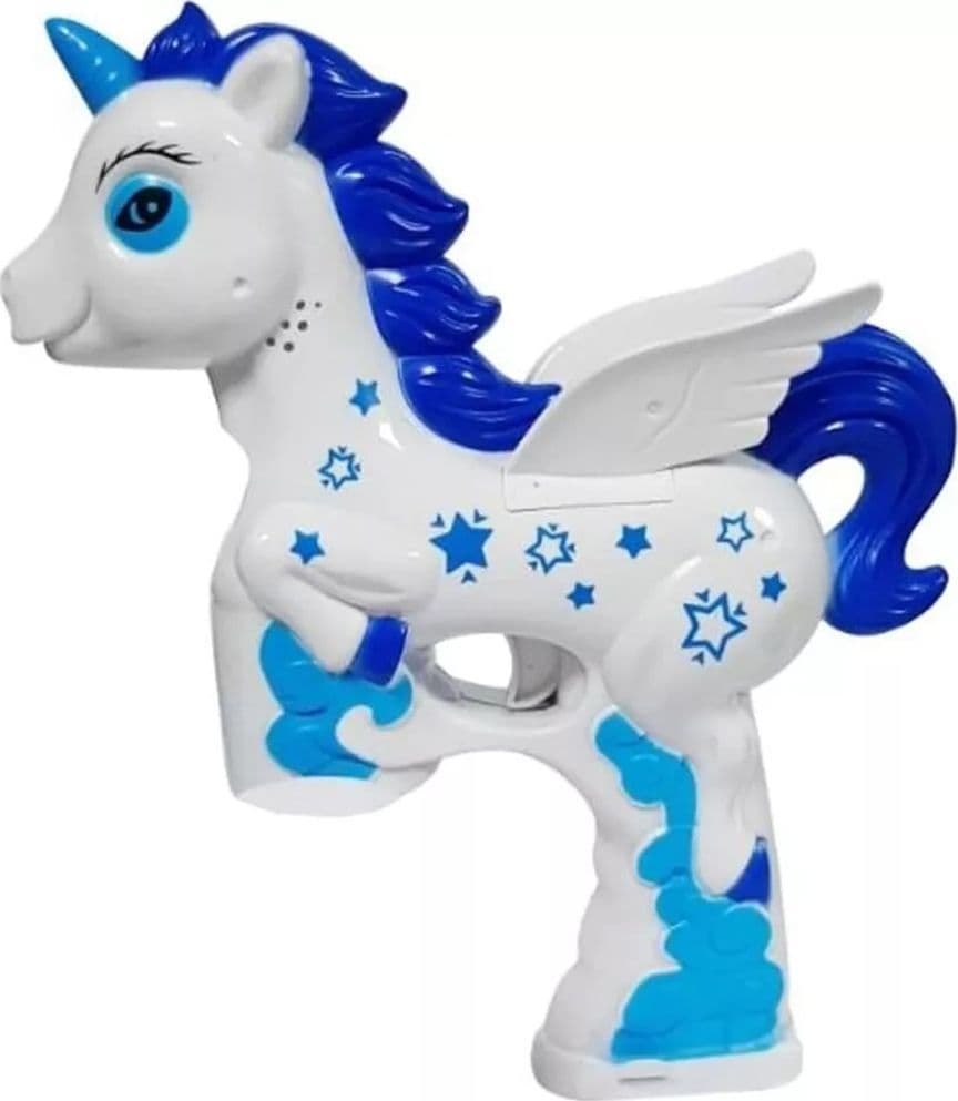 PISTOLA SPARA BOLLE UNICORNO CON LUCI SUONI 2 FLACONI DI RICARICA 50ML 3 COLORI 6726067 in Soffiatori di bolle Trade Shop italia - Napoli, commercioVirtuoso.it