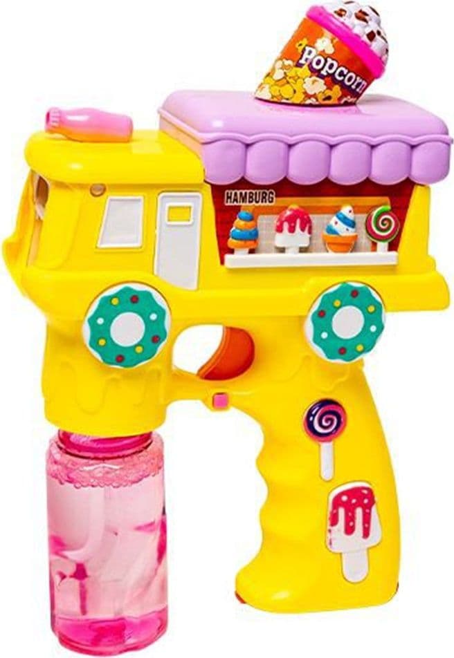 PISTOLA SPARA BOLLE A FORMA DI CAMION DEI DOLCI CON 2 FLACONI DI RICARICA DA 70ML 6760270 in Soffiatori di bolle Trade Shop italia - Napoli, commercioVirtuoso.it