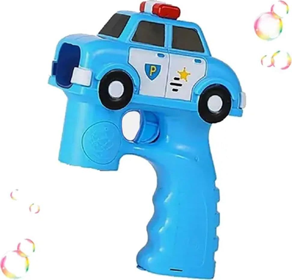 PISTOLA SPARA BOLLE DI SAPONE A FORMA DI AUTO DELLA POLIZIA DA 100ML GIOCO BAMBINI 6760249 in Soffiatori di bolle Trade Shop italia - Napoli, commercioVirtuoso.it