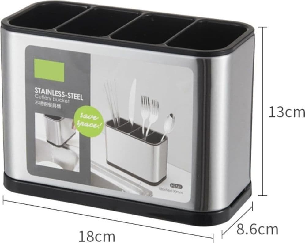 SCOLAPOSATE IN ACCIAIO PER ORGANIZZARE UTENSILI DA CUCINA PORTAPOSATE DESIGN MODERNO in Portaposate Trade Shop italia - Napoli, commercioVirtuoso.it