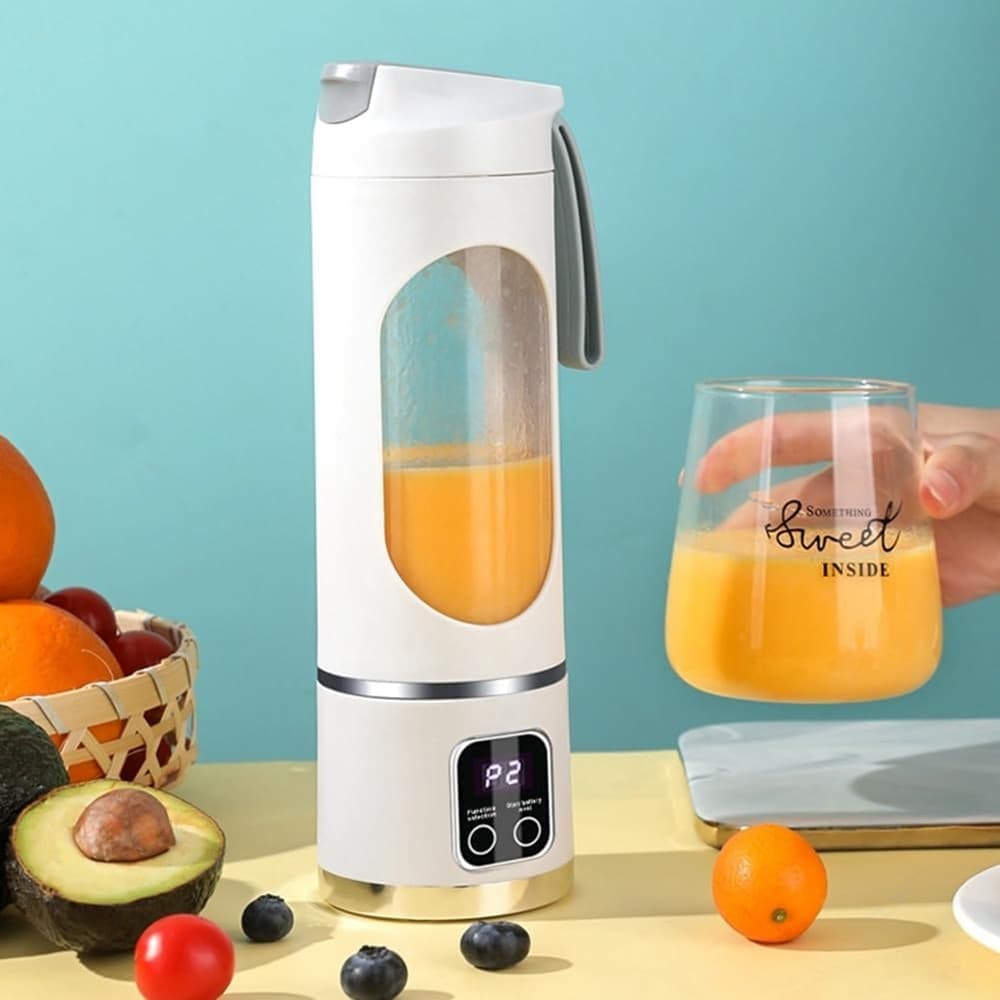 MINI FRULLATORE PORTATILE SPREMIAGRUMI ELETTRICO FRUTTA MIXER 450ML RICARICABILE USB in Tritatutto e mini frullatori Trade Shop italia - Napoli, commercioVirtuoso.it