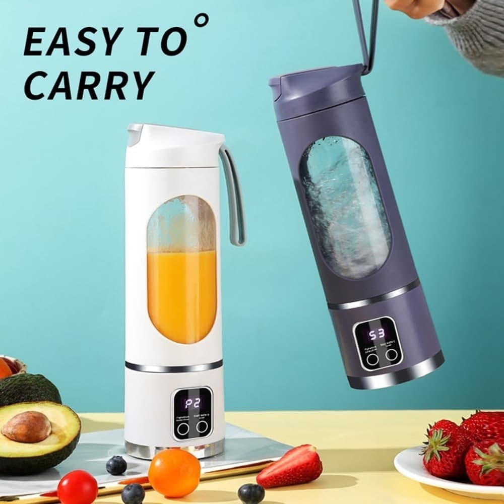 MINI FRULLATORE PORTATILE SPREMIAGRUMI ELETTRICO FRUTTA MIXER 450ML RICARICABILE USB in Tritatutto e mini frullatori Trade Shop italia - Napoli, commercioVirtuoso.it