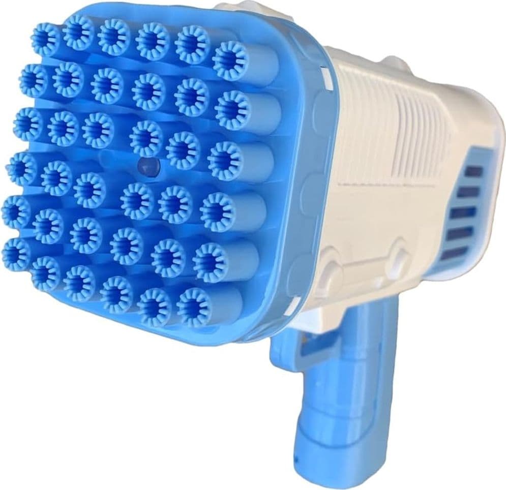 PISTOLA SPARABOLLE DI SAPONE A 36 FORI DA 50ML A PILE GIOCO PER BAMBINI 2 COLORI 807632 in Soffiatori di bolle Trade Shop italia - Napoli, commercioVirtuoso.it