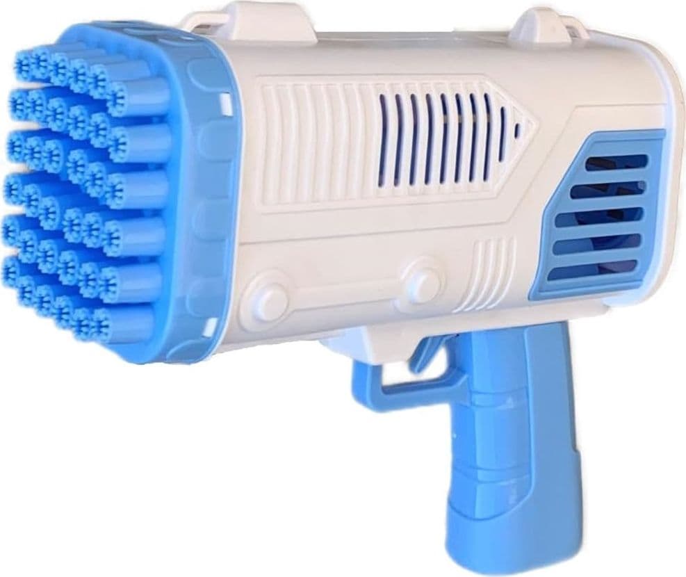 PISTOLA SPARABOLLE DI SAPONE A 36 FORI DA 50ML A PILE GIOCO PER BAMBINI 2 COLORI 807632 in Soffiatori di bolle Trade Shop italia - Napoli, commercioVirtuoso.it