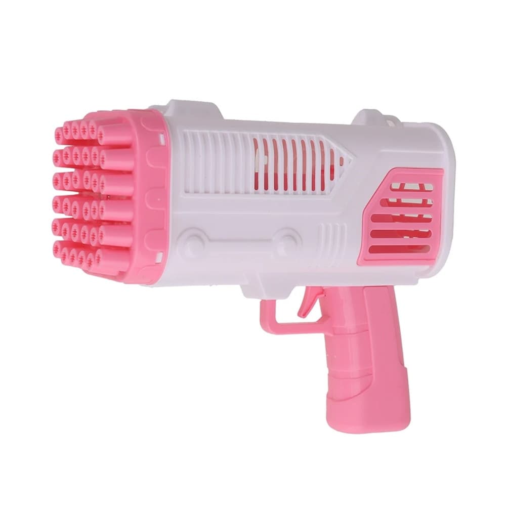 PISTOLA SPARABOLLE DI SAPONE A 36 FORI DA 50ML A PILE GIOCO PER BAMBINI 2 COLORI 807632 in Soffiatori di bolle Trade Shop italia - Napoli, commercioVirtuoso.it