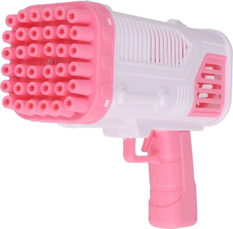 PISTOLA SPARABOLLE DI SAPONE A 36 FORI DA 50ML A PILE GIOCO PER BAMBINI 2 COLORI 807632 in Soffiatori di bolle Trade Shop italia - Napoli, commercioVirtuoso.it