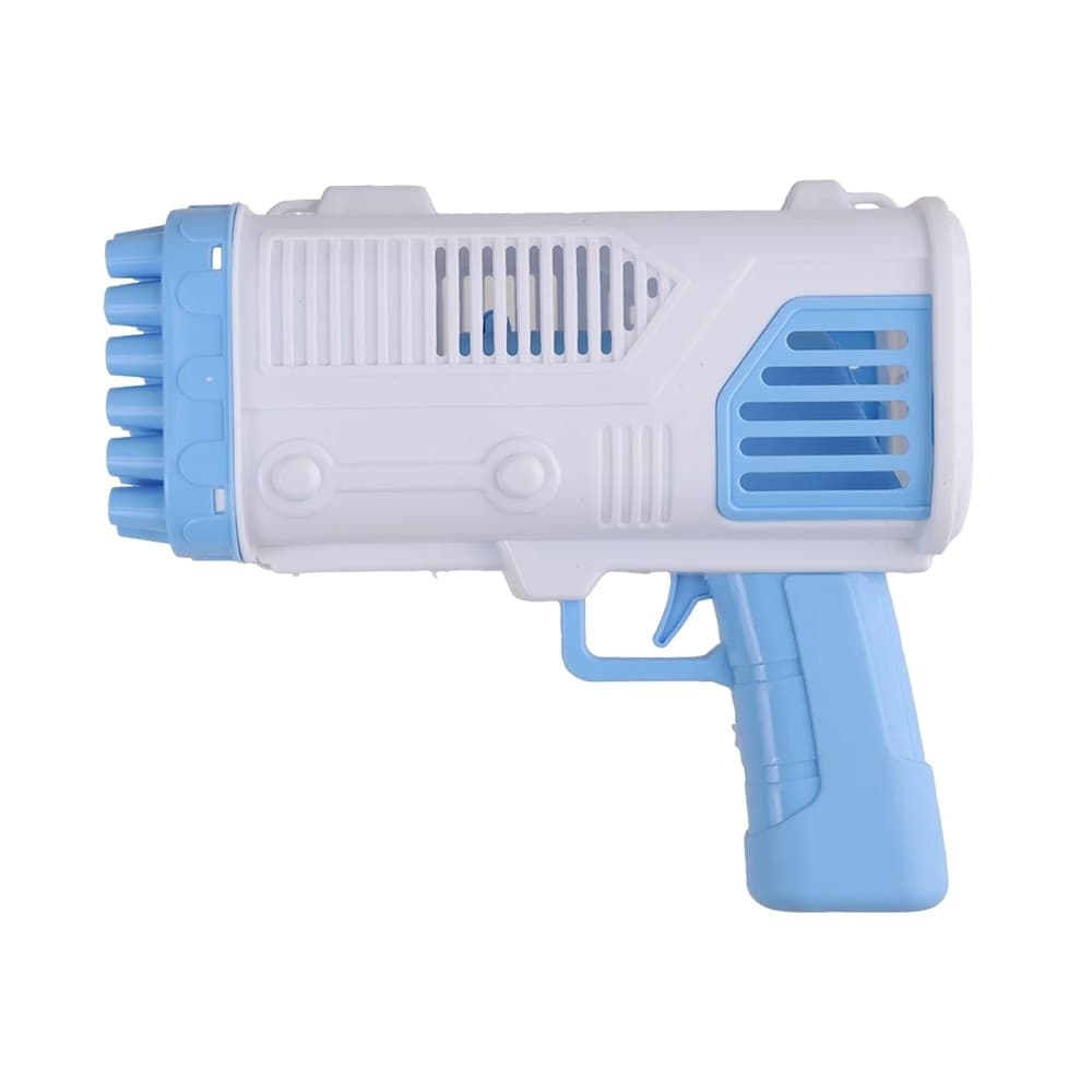 PISTOLA SPARABOLLE DI SAPONE A 36 FORI DA 50ML A PILE GIOCO PER BAMBINI 2 COLORI 807632 in Soffiatori di bolle Trade Shop italia - Napoli, commercioVirtuoso.it
