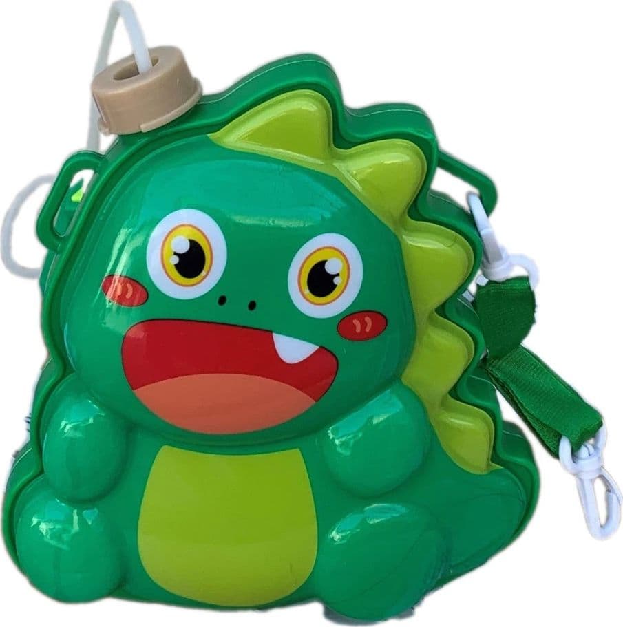 ZAINETTO CON PISTOLA SPARABOLLE SAPONE BOTTIGLIA 150ML DINOSAURO GIOCO PER BAMBINI 807656A in Soffiatori di bolle Trade Shop italia - Napoli, commercioVirtuoso.it