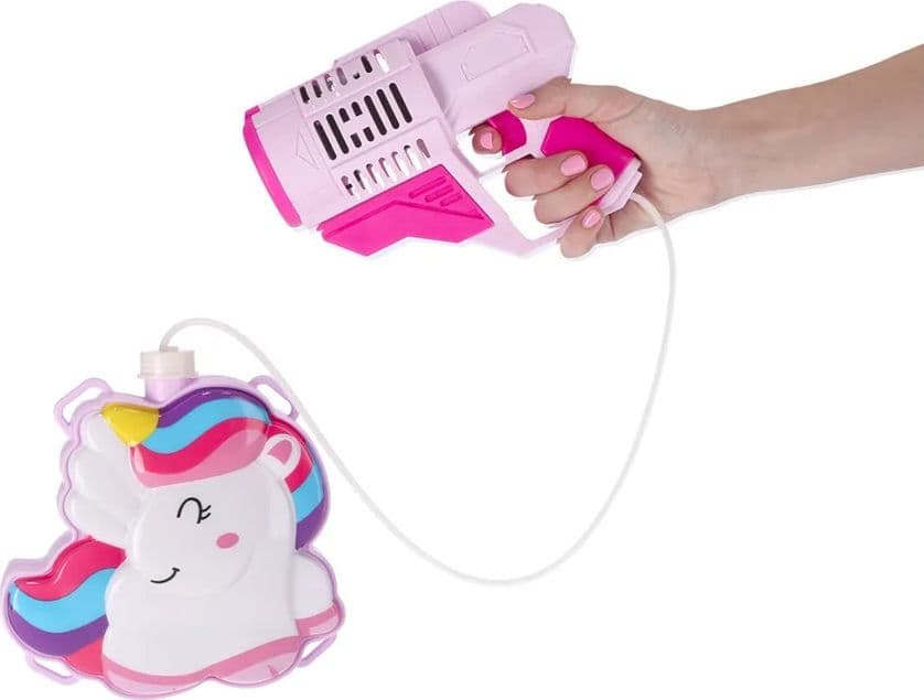 ZAINETTO CON PISTOLA SPARABOLLE SAPONE BOTTIGLIA 150ML UNICORNO GIOCO PER BAMBINE 807663A in Soffiatori di bolle Trade Shop italia - Napoli, commercioVirtuoso.it