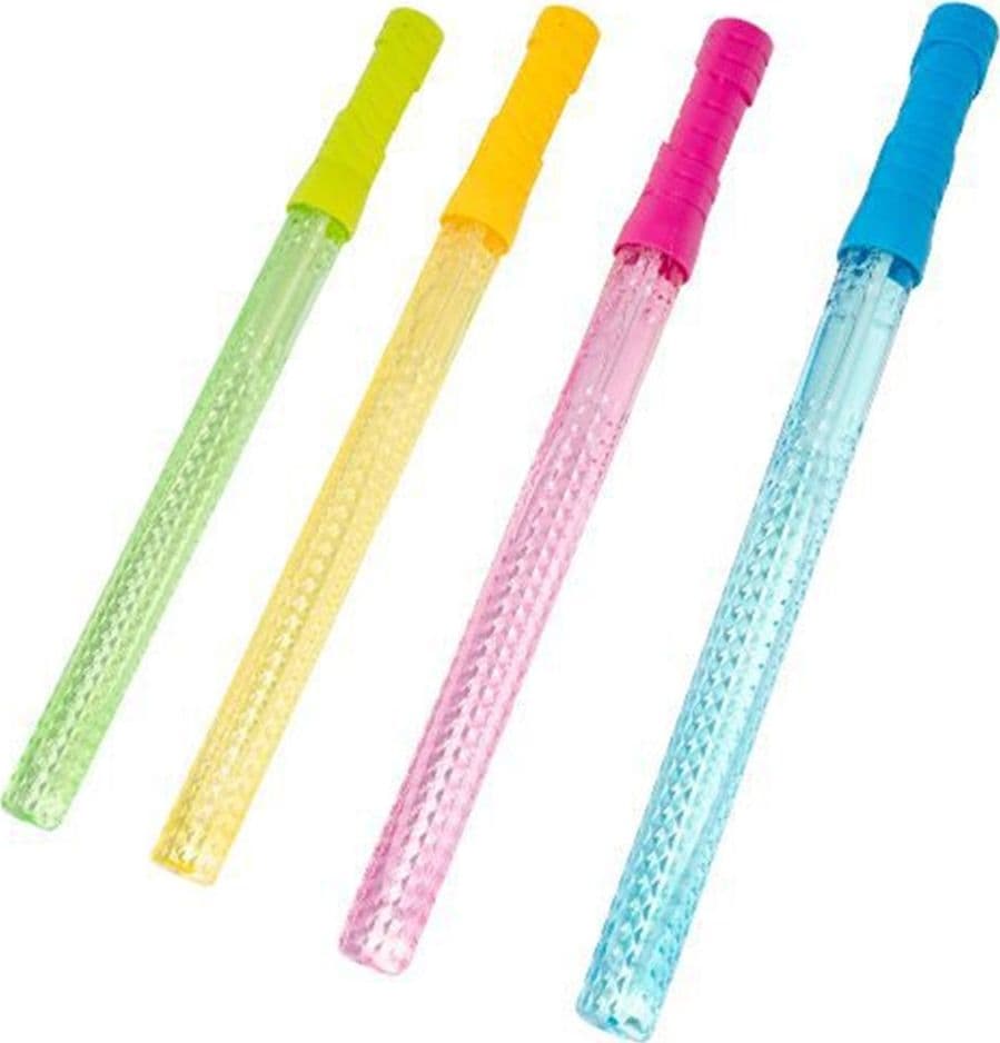 TUBO BACCHETTA BOLLE DI SAPONE GRANDI PER BAMBINI 3+ 50CM 260ML IN 4 COLORI 6718031 - 2