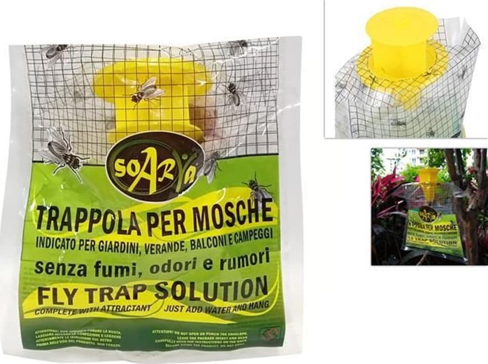 SET 12PZ TRAPPOLA PER MOSCHE INSETTI CON ESCA NATURALE ECOLOGICA SICURA UMANI ANIMALI 639719A in Mosche Trade Shop italia - Napoli, commercioVirtuoso.it