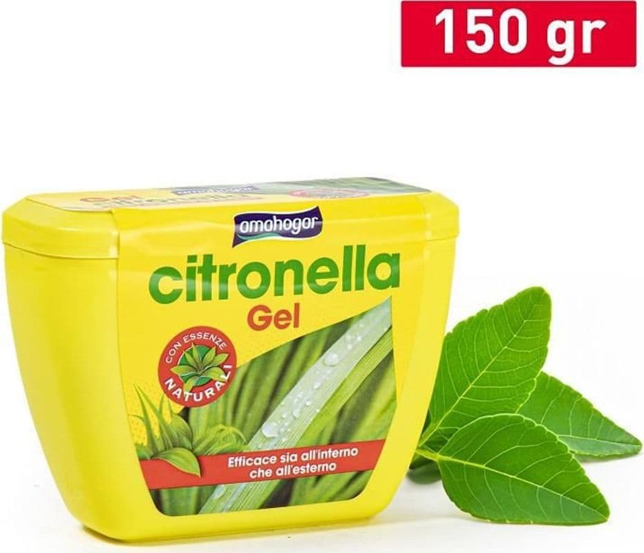 SET 12PZ GEL OVALE ALLA CITRONELLA 150GR PROTEZIONE INSETTI PER INTERNI ESTERNI 0176877 in Zanzare Trade Shop italia - Napoli, commercioVirtuoso.it