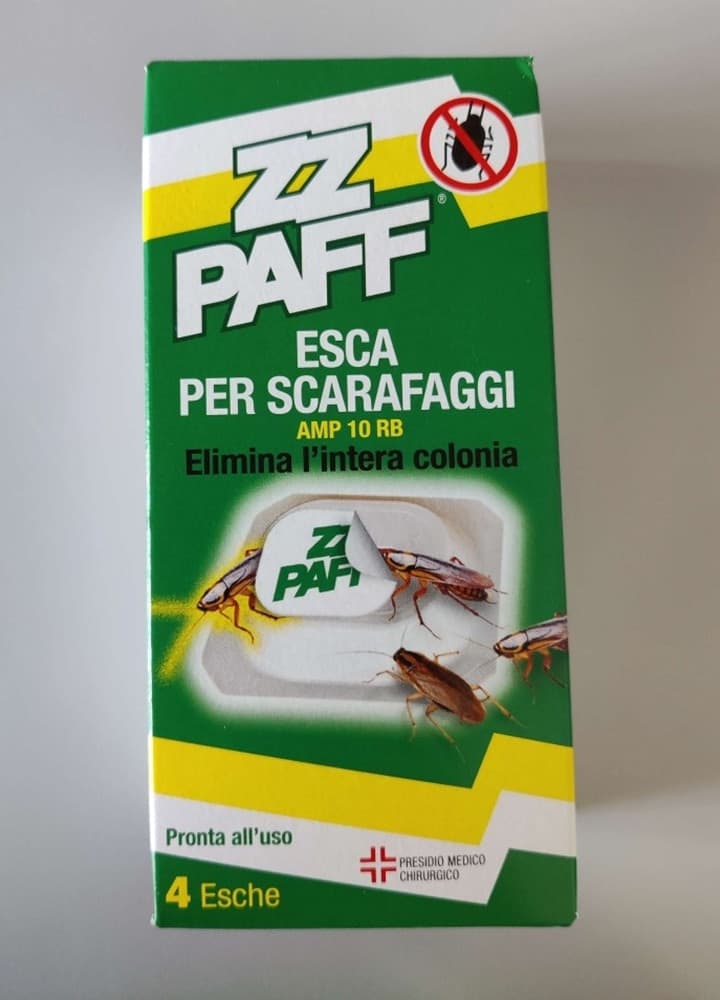 SET 12PZ ESCA PER SCARAFAGGI CON 4 TRAPPOLE 2G PRONTA ALL'USO ELIMINA INTERA COLONIA 010899 in Vari insetti Trade Shop italia - Napoli, commercioVirtuoso.it
