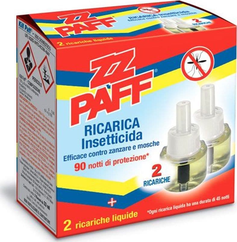 SET 12PZ RICARICA INSETTICIDA 2 RICARICHE LIQUIDE 90 NOTTI CONTRO ZANZARE MOSCHE 012022A