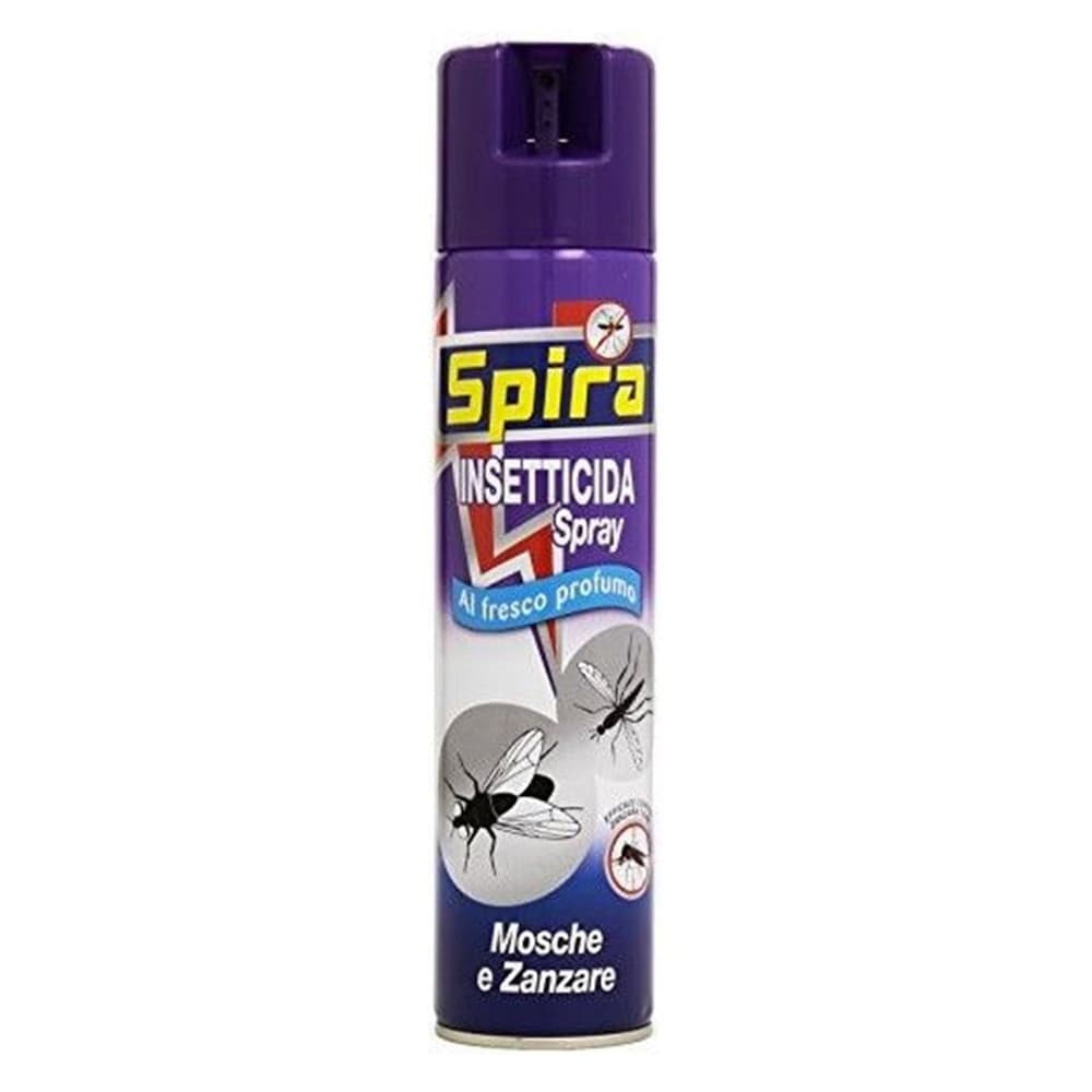SET 12 PZ INSETTICIDA SPRAY PER MOSCHE ZANZARE INSETTI 400 ML AL FRESCO PROFUMO 073210A - 2