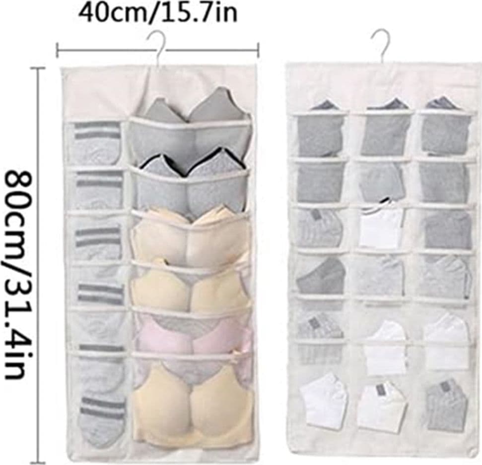 BORSA PORTAOGGETTI DA PARETE ORGANIZZATORE ARMADIO LAVABILE CON GANCIO METALLO 30 TASCHE in Ripiani pensili Trade Shop italia - Napoli, commercioVirtuoso.it