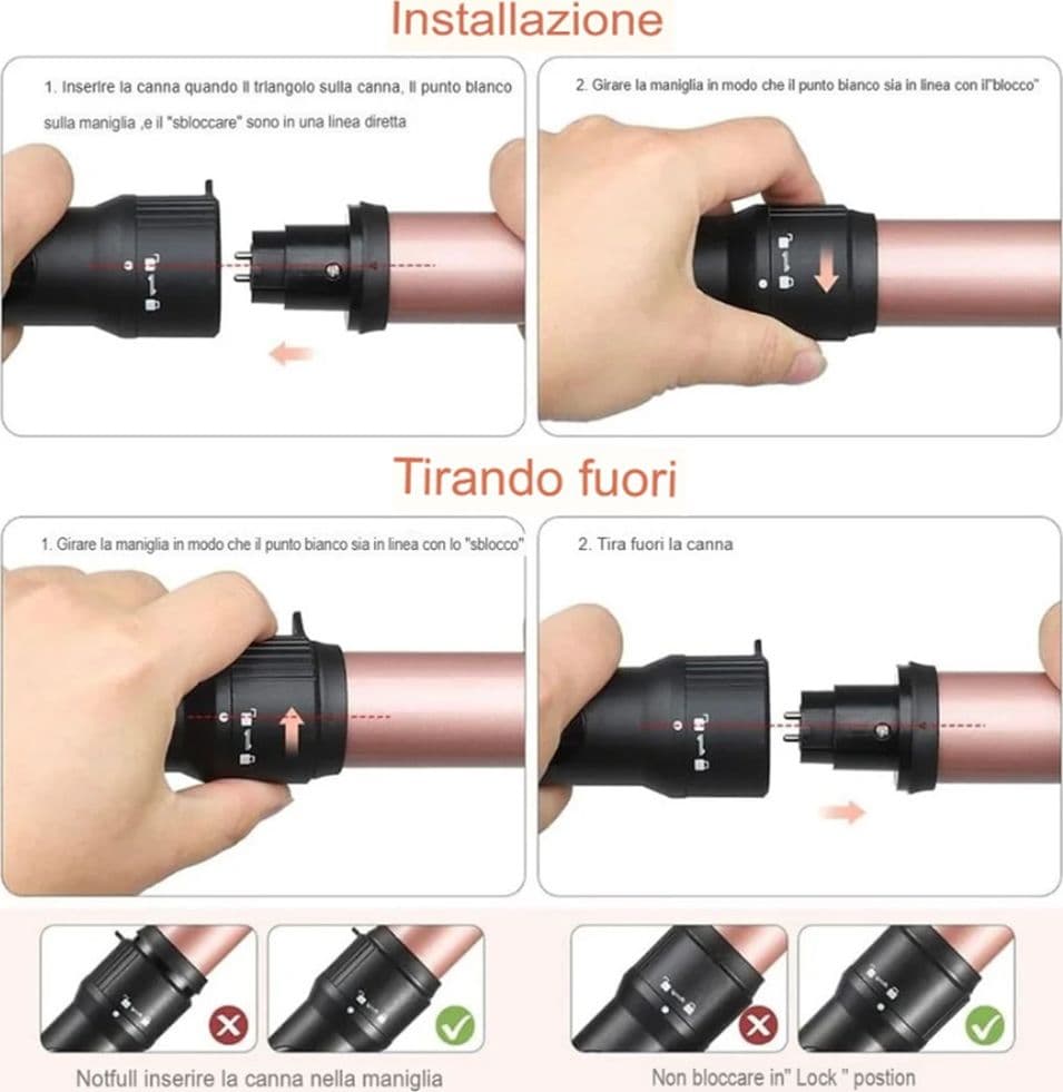 SET 5 IN 1 SPAZZOLA TERMICA PER CAPELLI ACCESSORI INTERCAMBIABILI STYLING PER CASA VIAGGI in Modellatori ad aria calda Trade Shop italia - Napoli, commercioVirtuoso.it