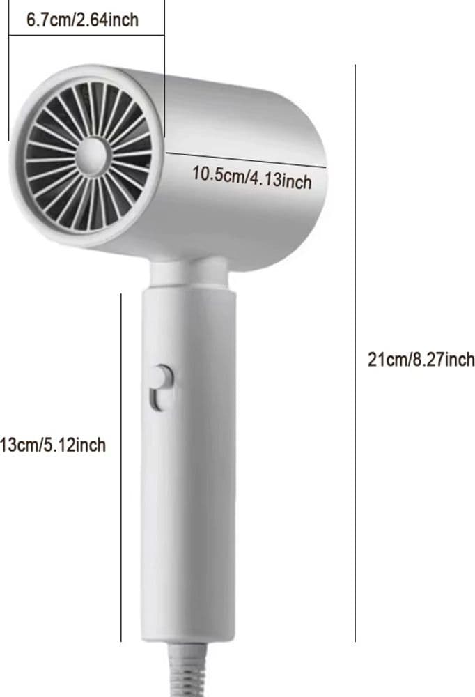 ASCIUGACAPELLI 800 WATT ELETTRICO IONICO NEGATIVO CURA DEI CAPELLI PER VIAGGI CASA in Asciugacapelli Trade Shop italia - Napoli, commercioVirtuoso.it