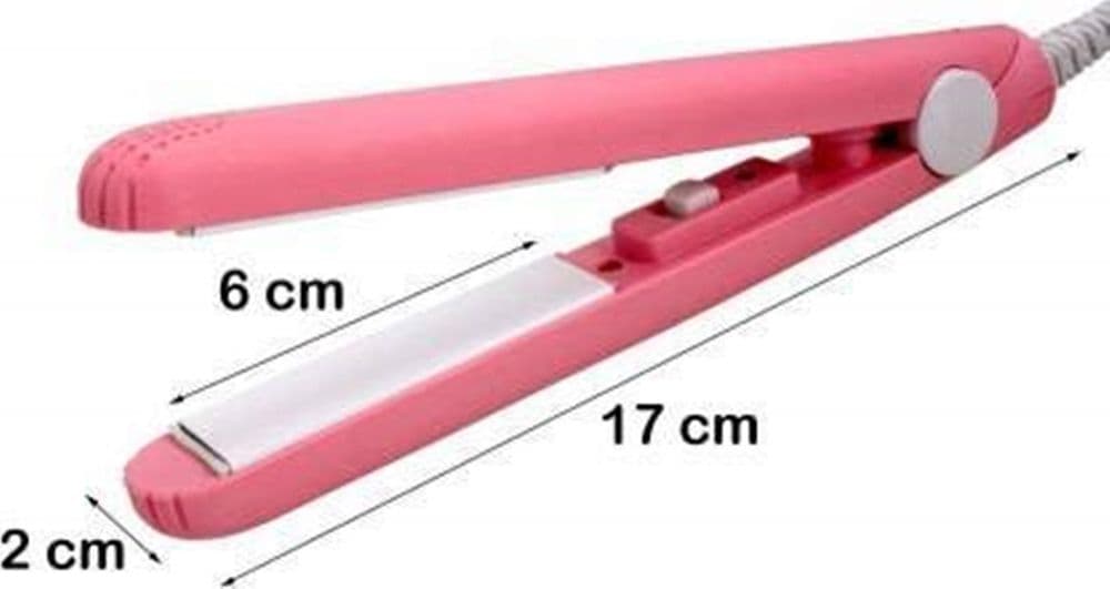 MINI PIASTRA PER CAPELLI PORTATILE PROFESSIONALE CON CONTENITORE PLASTICA PER DONNE RAGAZZE in Piastre per capelli Trade Shop italia - Napoli, commercioVirtuoso.it