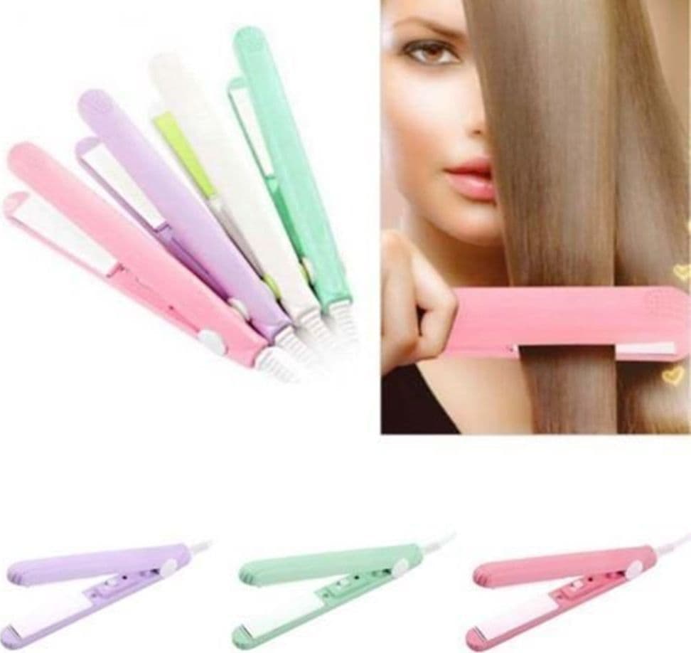 MINI PIASTRA PER CAPELLI PORTATILE PROFESSIONALE CON CONTENITORE PLASTICA PER DONNE RAGAZZE in Piastre per capelli Trade Shop italia - Napoli, commercioVirtuoso.it