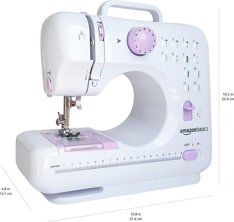 MACCHINA DA CUCIRE PORTATILE CON 12 PUNTI USO DOMESTICO SISTEMA CON 2 VELOCITÀ DI CUCITO in Macchine tagliacuci Trade Shop italia - Napoli, commercioVirtuoso.it