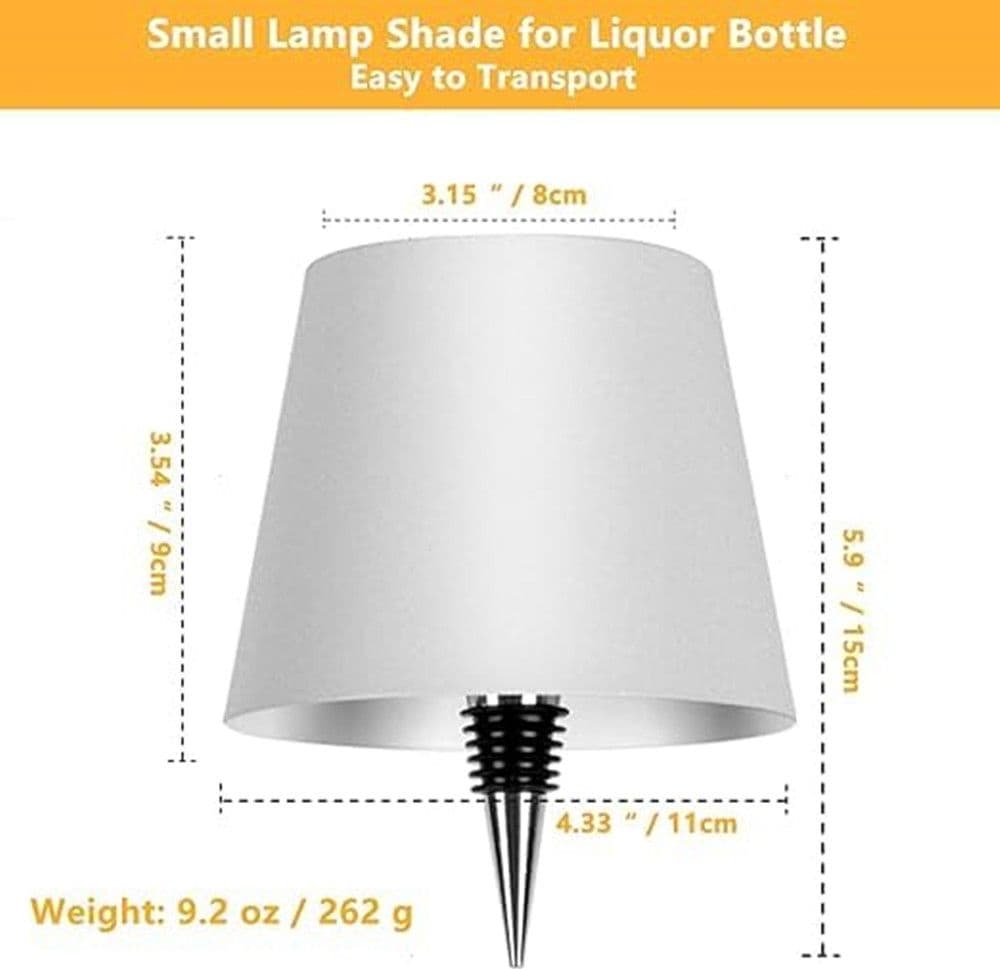 PARALUME PER BOTTIGLIA VINO A LED RICARICABILE DIMMERABILE LUCE SENZA FILI BAR SOGGIORNO in Lampade da tavolo e abat-jour Trade Shop italia - Napoli, commercioVirtuoso.it
