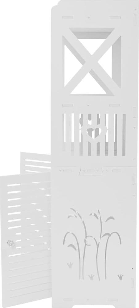 ARMADIETTO DA BAGNO MULTIUSO CON PORTA SCAFFALI SOGGIORNO CAMERA CUCINA 40 X 25 X 90 CM in Mobili a terra Trade Shop italia - Napoli, commercioVirtuoso.it
