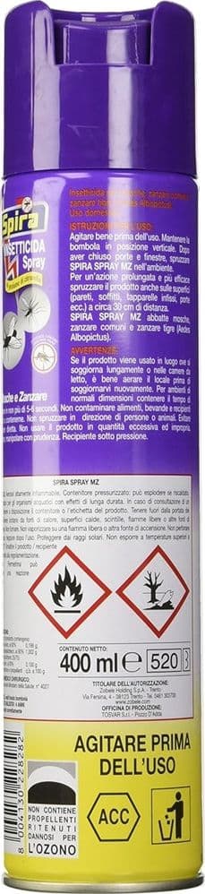 SET 12PZ INSETTICIDA SPRAY PROFUMATO ALLA CITRONELLA PER MOSCHE ZANZARE 400ML 228282 in Vari insetti Trade Shop italia - Napoli, commercioVirtuoso.it
