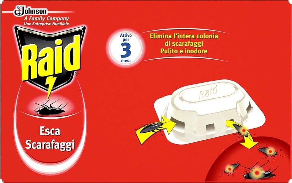 SET 12PZ ESCA SCARAFAGGI INSETTICIDA INODORE INTERNO/ESTERNO CONFEZIONE CON 6 ESCHE 143759 in Blatte Trade Shop italia - Napoli, commercioVirtuoso.it