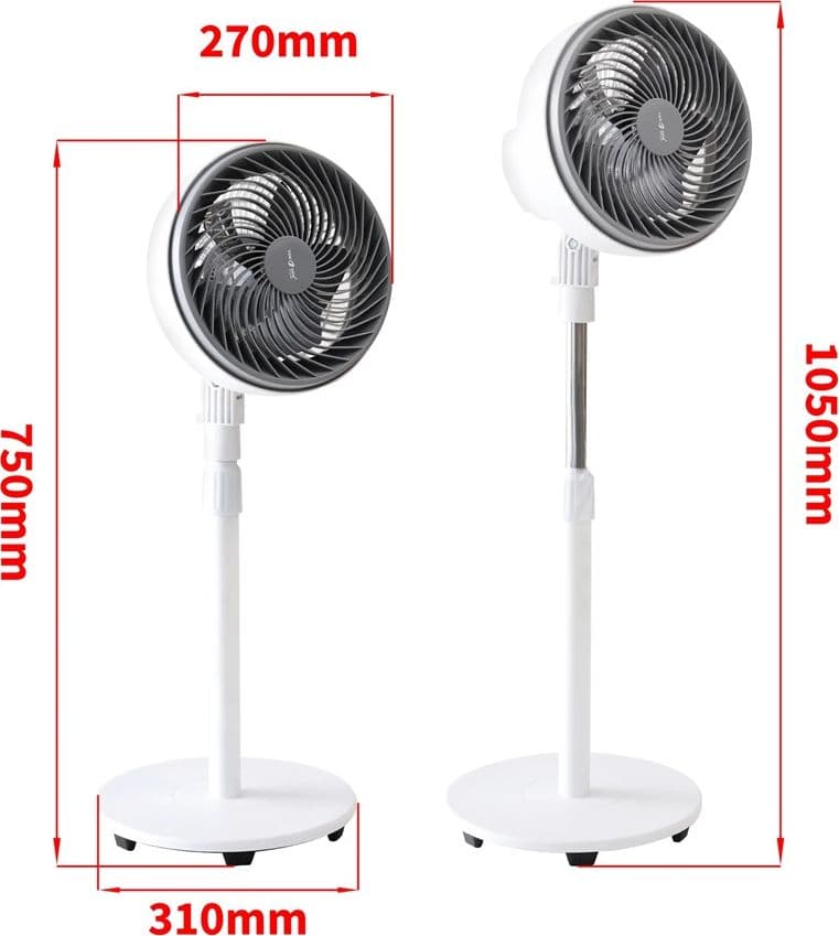 VENTILATORE A PIANTANA 90 W CON MOTORE CCA 3 VELOCITÀ ALTEZZA 100CM 5 PALE DA 10” in Ventilatori a piantana Trade Shop italia - Napoli, commercioVirtuoso.it