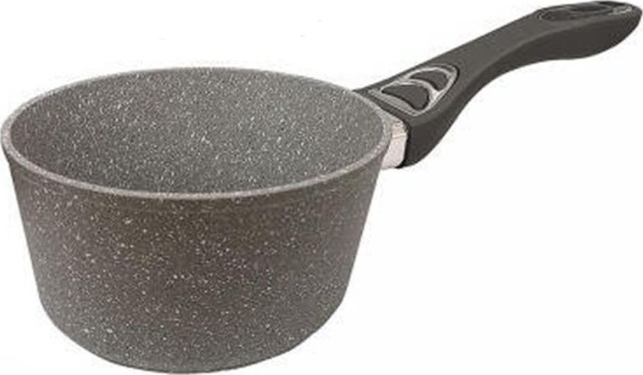 BROCCA PER LATTE IN ALLUMINIO ANTIADERENTE RIVESTIMENTO PIETRA MANICO SOFT-TOUCH ⌀16/18CM in Pentolini da latte Trade Shop italia - Napoli, commercioVirtuoso.it