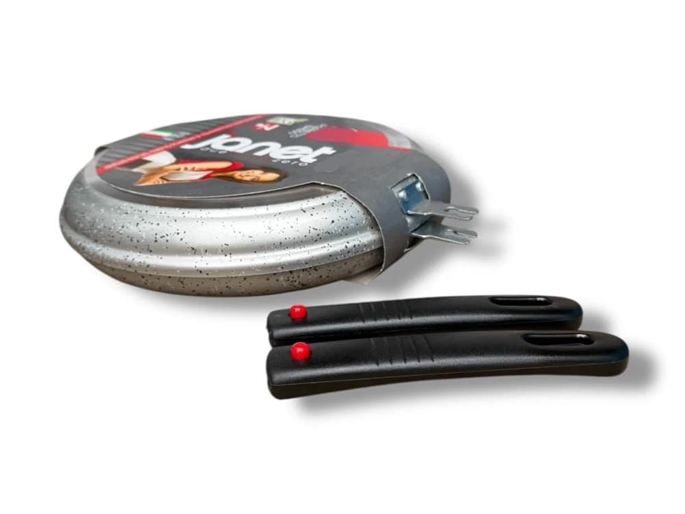PADELLA FORNETTO BASSO ANTIADERENTE Ø28CM 7 STRATI PFOA FREE CON MANICI ESTRAIBILI 037852M in Padelle universali Trade Shop italia - Napoli, commercioVirtuoso.it