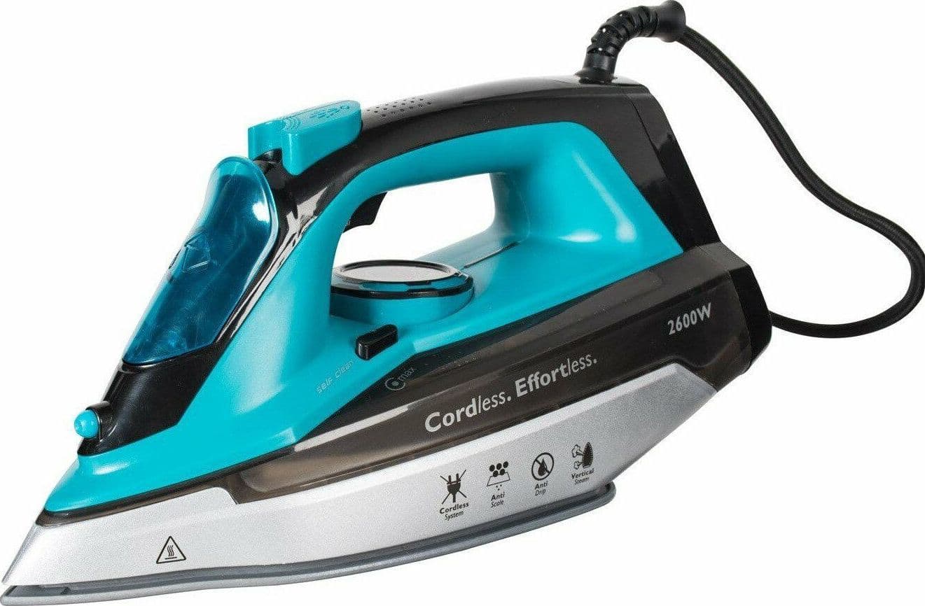 Ferro da stiro a vapore 2600W con caldaia piastra in ceramica cordless in Ferri a vapore Trade Shop italia - Napoli, commercioVirtuoso.it