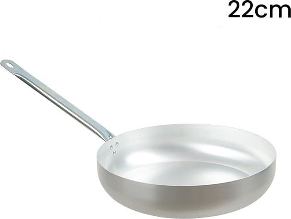 SALTAPASTA PADELLA IN ALLUMINIO CON MANICO METALLO Ø20-22-24 CM UTENSILE PER CUCINA in Padelle a saltare Trade Shop italia - Napoli, commercioVirtuoso.it