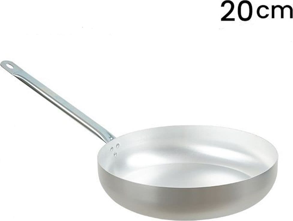 SALTAPASTA PADELLA IN ALLUMINIO CON MANICO METALLO Ø20-22-24 CM UTENSILE PER CUCINA in Padelle a saltare Trade Shop italia - Napoli, commercioVirtuoso.it