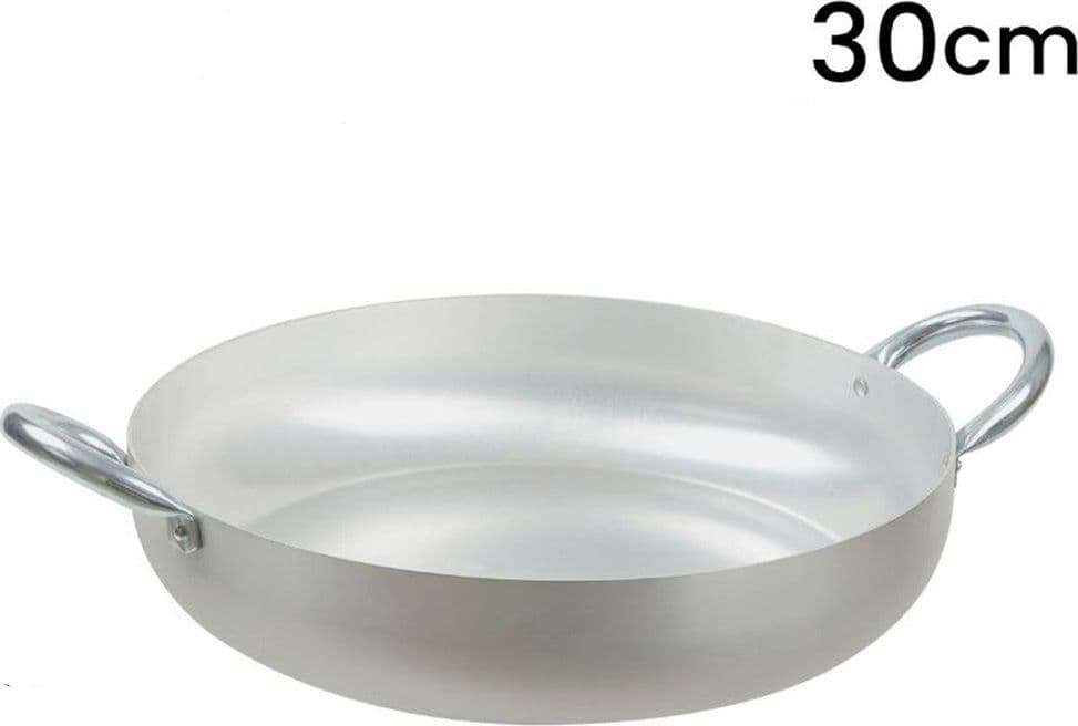 TEGAME IN ALLUMINIO PENTOLA CON 2 MANICI METALLO DA Ø20 A 30 CM UTENSILE PER CUCINA in Tegami Trade Shop italia - Napoli, commercioVirtuoso.it