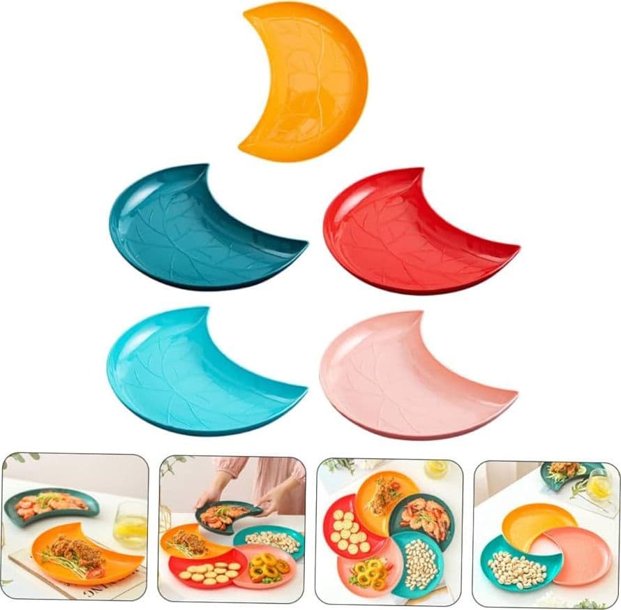 Vassoio 5 Scomparti Colorati per Snack Frutta Secca Dolci e Finger Food in Ciotoline da Snack Trade Shop italia - Napoli, commercioVirtuoso.it