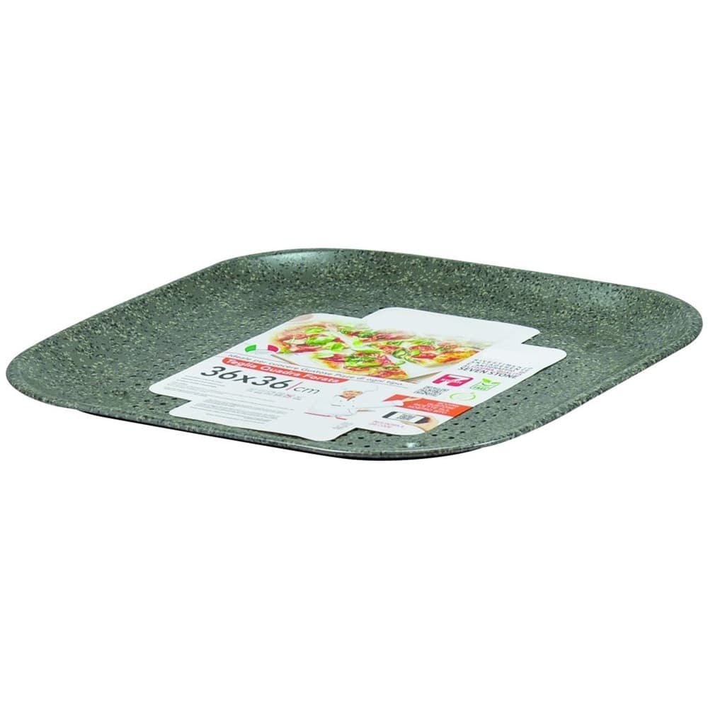 TEGLIA PIZZA FORATA RUOTO IN ALLUMINIO CON RIVESTIMENTO ANTIADERENTE IN VARIE FORME in Teglie per pizza Trade Shop italia - Napoli, commercioVirtuoso.it